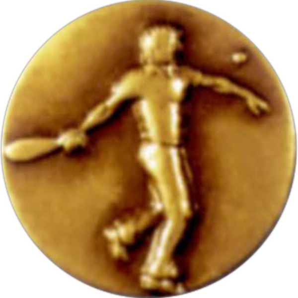 Stock award lapel pin with 1" event insert with military clutch.... from ASI 67961 Lorente LLC / Lorente