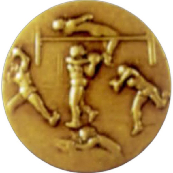 Stock award lapel pin with 1" event insert with military clutch.... from ASI 67961 Lorente LLC / Lorente