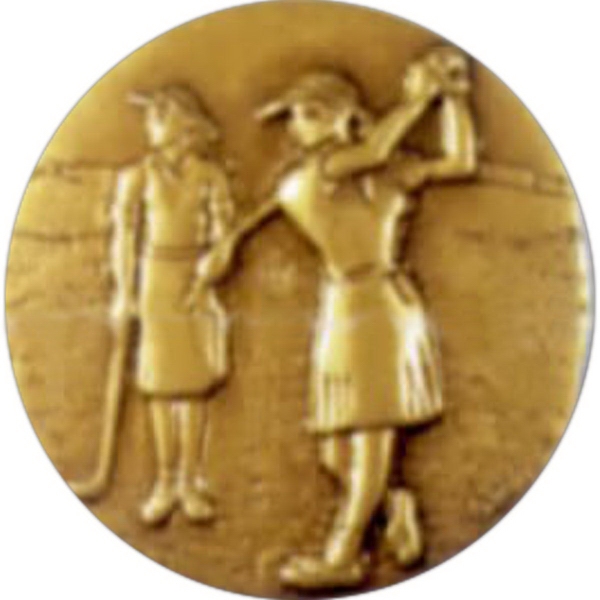 Stock award lapel pin with 1" event insert with military clutch.... from ASI 67961 Lorente LLC / Lorente