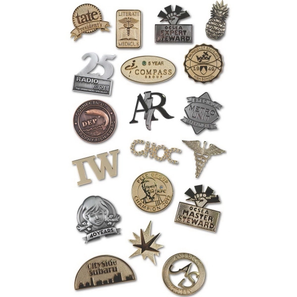 Die struck lapel pin in two-dimensional setting.... from ASI 74100 Norco Holdings, LLC / Norco