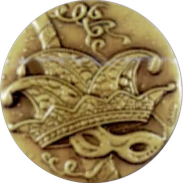 Medal with a rope border that Holds 2" size events.... from ASI 67961 Lorente LLC / Lorente