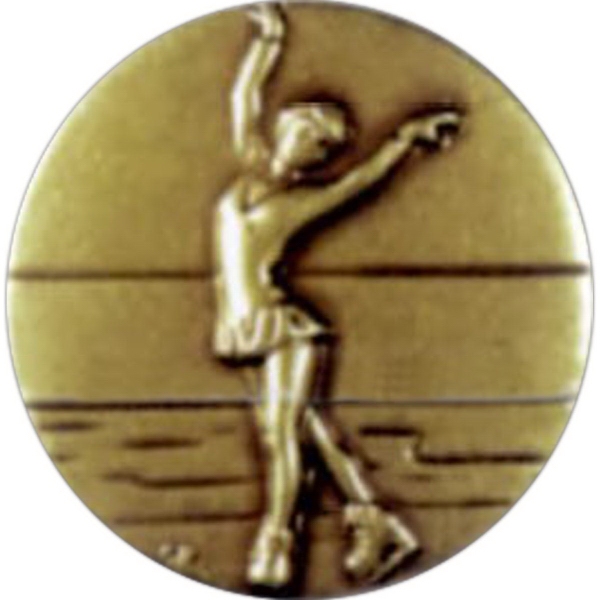 Medal with a rope border that Holds 2" size events.... from ASI 67961 Lorente LLC / Lorente