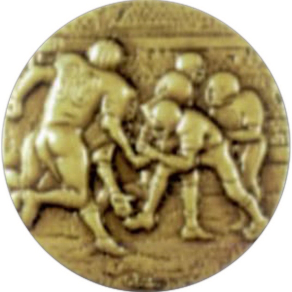 Medal with a rope border that Holds 2" size events.... from ASI 67961 Lorente LLC / Lorente