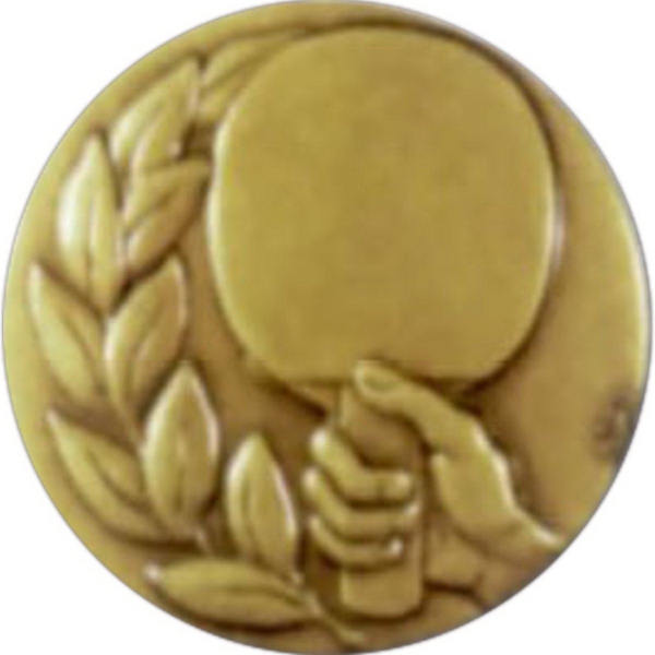 Medal with a rope border that Holds 2" size events.... from ASI 67961 Lorente LLC / Lorente