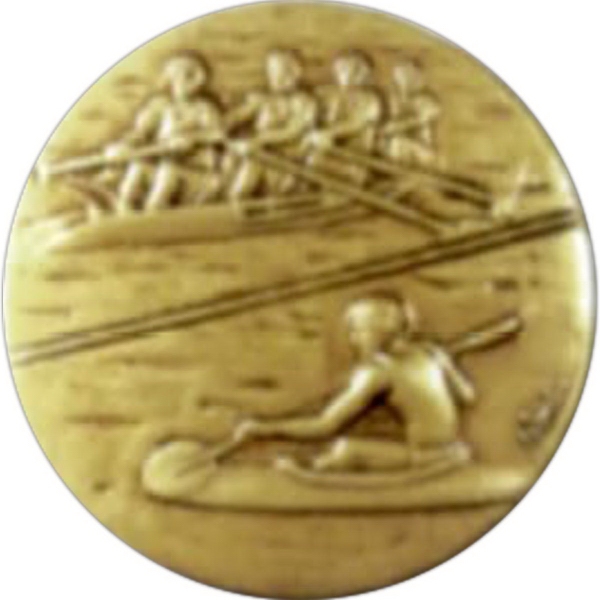 Medal with a rope border that Holds 2" size events.... from ASI 67961 Lorente LLC / Lorente