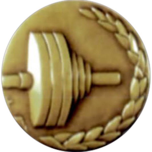 Medal with a rope border that Holds 2" size events.... from ASI 67961 Lorente LLC / Lorente