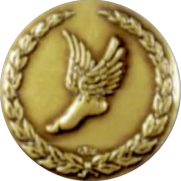 Medal with a rope border that Holds 2" size events.... from ASI 67961 Lorente LLC / Lorente