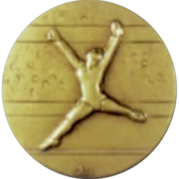 Medal with a rope border that Holds 2" size events.... from ASI 67961 Lorente LLC / Lorente