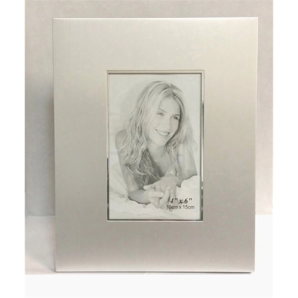 Silver 2 Tone Picture frame, 7" x 9" x 1/2", fits... from ASI 55540 Furniward Company / Furniward