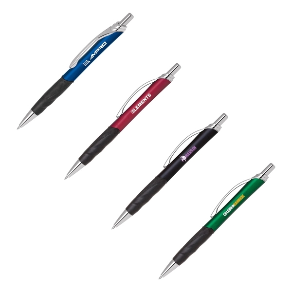 This click action retractable ballpoint pen features a smooth barrel with... from ASI 34800 Alstar Creations / Alstar Line