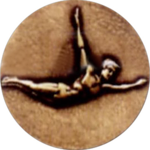 Newport mint medal with event insert, 1 1/8" overall.... from ASI 67961 Lorente LLC / Lorente