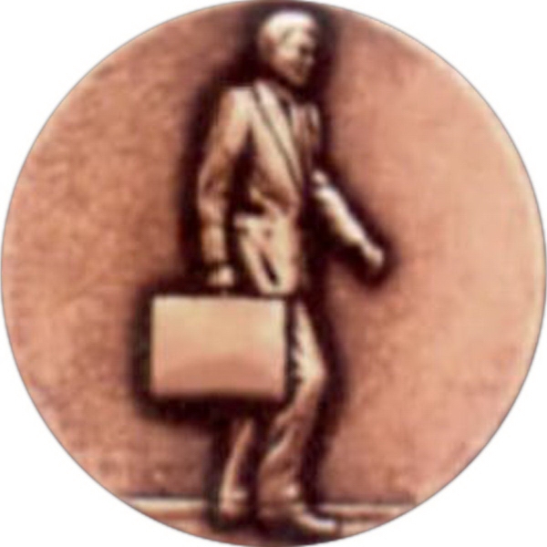 Newport mint medal with event insert, 1 1/8" overall.... from ASI 67961 Lorente LLC / Lorente