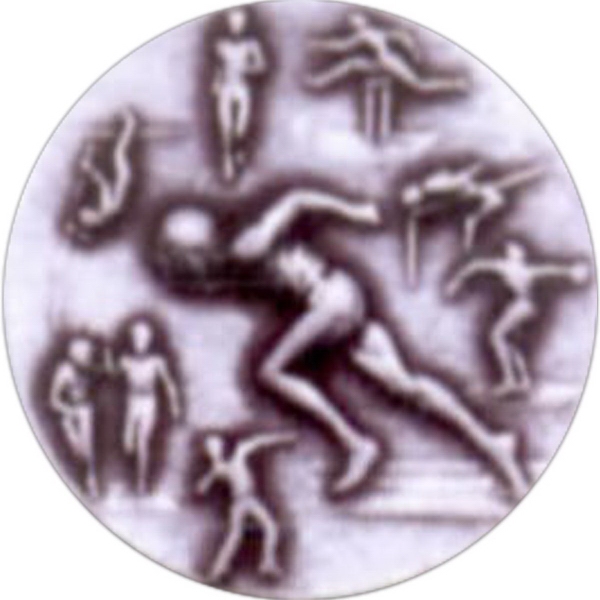 Newport mint medal with event insert, 1 1/8" overall.... from ASI 67961 Lorente LLC / Lorente