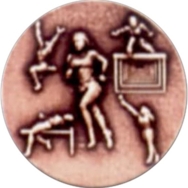 Newport mint medal with event insert, 1 1/8" overall.... from ASI 67961 Lorente LLC / Lorente