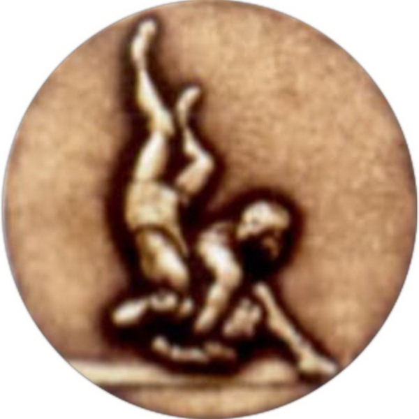 Newport mint medal with event insert, 1 1/8" overall.... from ASI 67961 Lorente LLC / Lorente