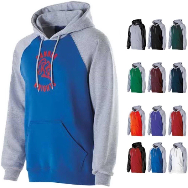 Adult-sized hoodie made from cotton (50%) and polyester fleece (50%).... from ASI 37461 Augusta Sportswear / Holloway® Holloway Sportswear