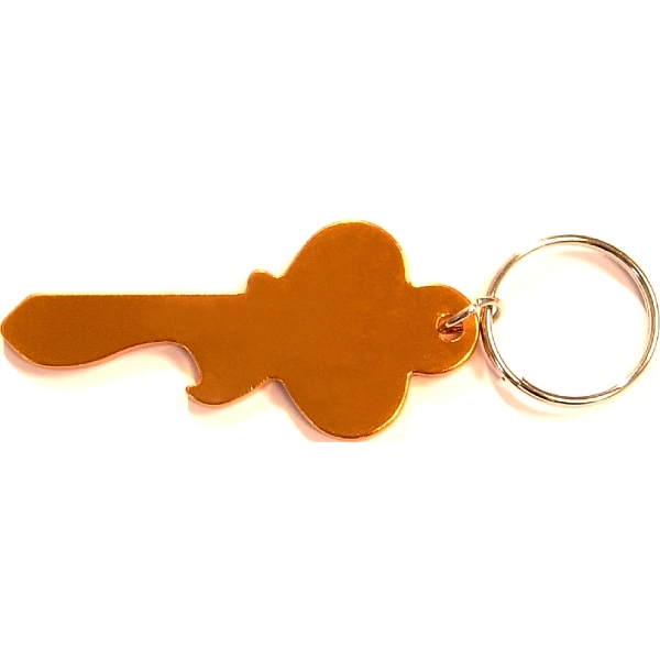 Key shape bottle opener and key ring.... from ASI 74585 Nu Promo International / Nu Promo Line