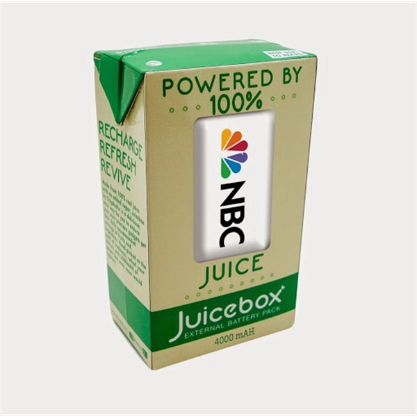 4400 mAh power bank packaged in a Juice Box that includes... from ASI 61966 HPG / OrigAudio