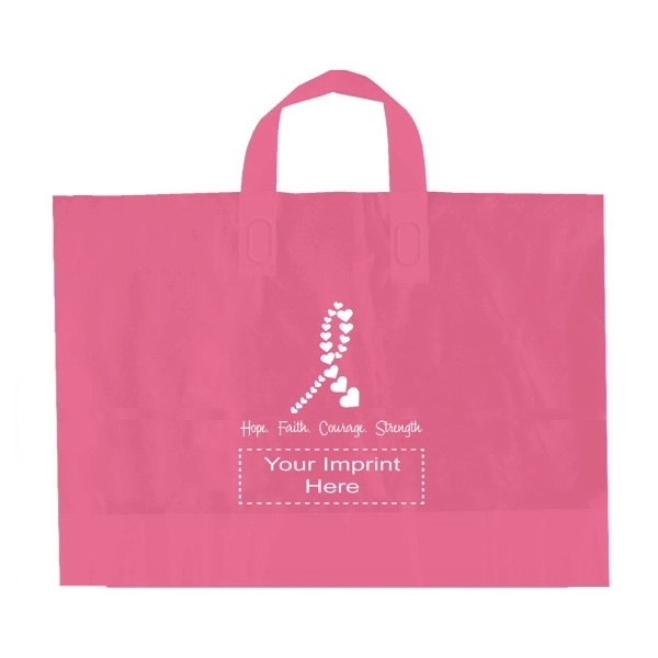 2.25 mil. high density frosted plastic bags with fused soft loop... from ASI 75731 PWS / Pacific Western Sales/Cater Line