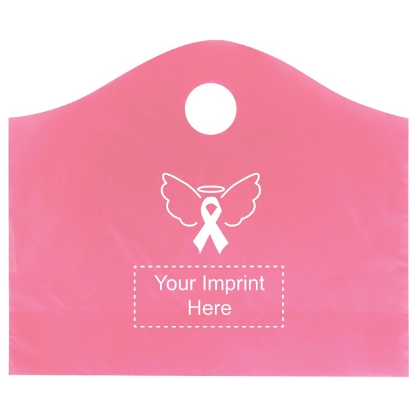 2.25 mil. high density frosted plastic bags with super wave handle... from ASI 75731 PWS / Pacific Western Sales/Cater Line