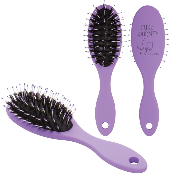 7 1/2" soft-feel hair brush, made from combination of boar hair... from ASI 62190 Illini