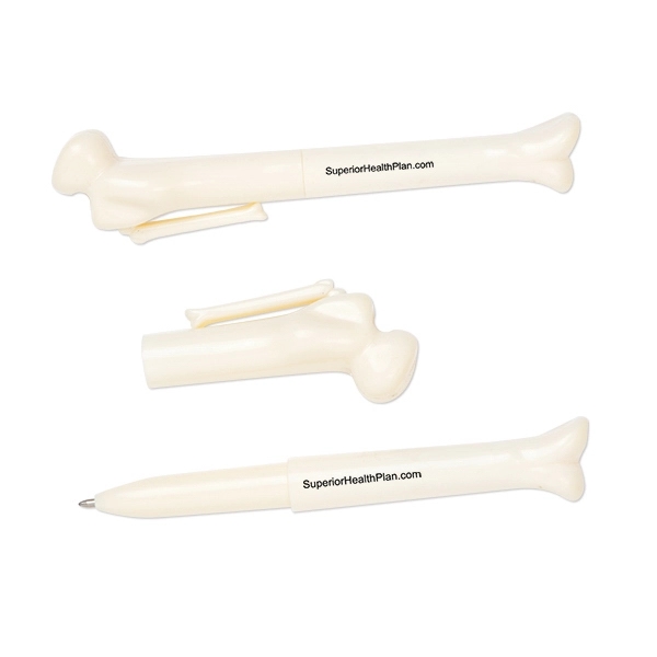 Bone shaped ballpoint pen made of plastic.... from ASI 98360 WOWLine / WOWLine®