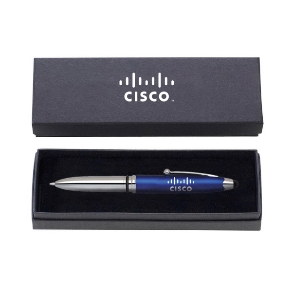 Two piece velvet lined black gift box. Pen NOT included.... from ASI 40544 Binaco / Binaline