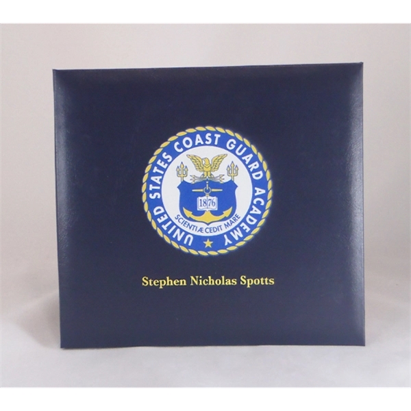 8" x 8" x 2" leatherette photo album or scrapbook... from ASI 92531 Unique Custom Products / UCP