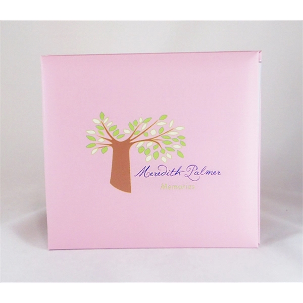 8" x 8" x 2" leatherette photo album or scrapbook... from ASI 92531 Unique Custom Products / UCP