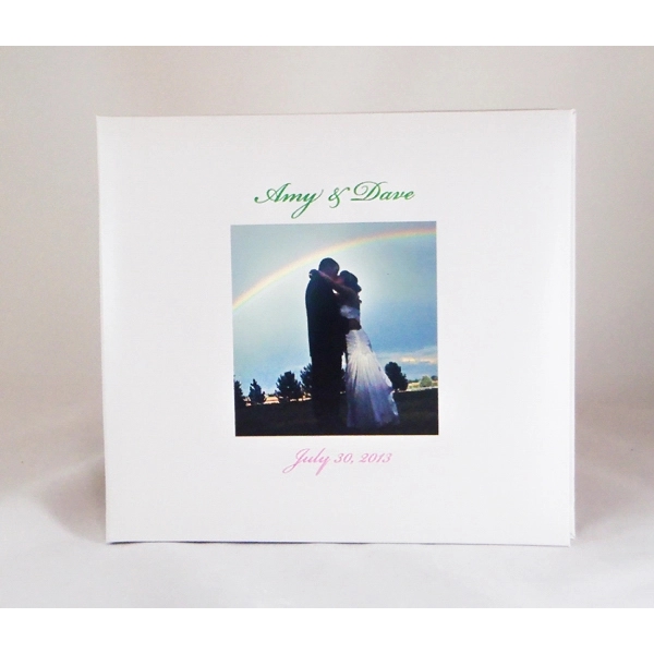 8" x 8" x 2" leatherette photo album or scrapbook... from ASI 92531 Unique Custom Products / UCP