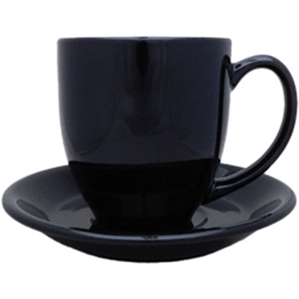 Saucer to fit 14oz Vitrified Bistro Mug. Blank only.... from ASI 80093 Pyrographics