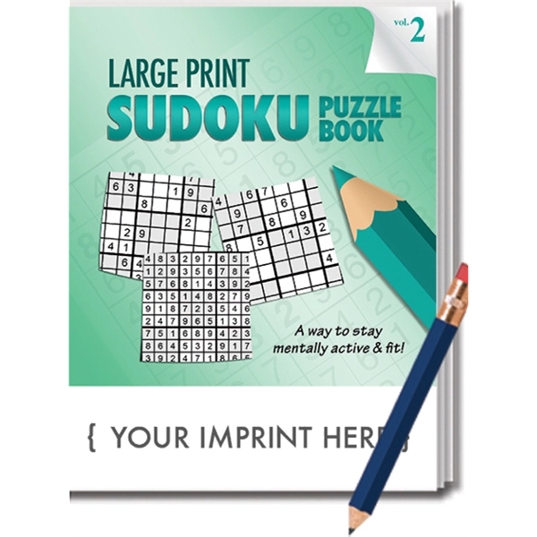 PUZZLE PACK, LARGE PRINT Sudoku Puzzle Book Set - Volume 2... from ASI 45815 Coloring Book Solutions / Coloring Book Solutions™ LivRite