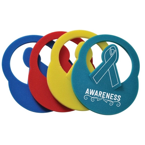 The 8.5" ribbon visor is available in many colors.... from ASI 42155 Amerifoam® - The House of Foam