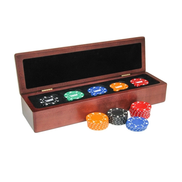 Poker Chip Box.... from ASI 88156 Solid Dimensions Inc / Solid Dimensions Line