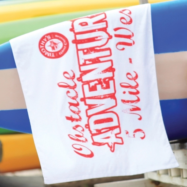 100% white cotton beach towel that measures 30" x 60". #... from ASI 79750 Pro Towels