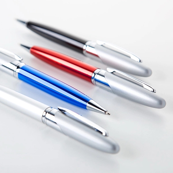 Twist action aluminum ballpoint pen with elegant design... from ASI 31517 Admart Products / Admart Line