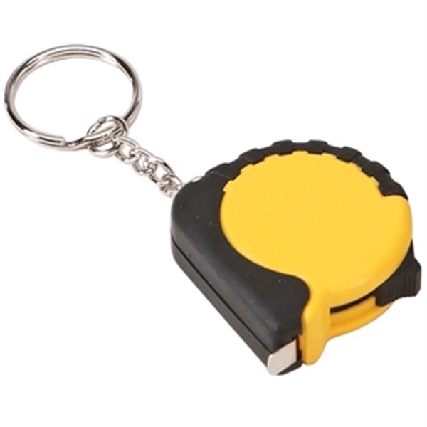 Two tone tape measure keychain.... from ASI 40544 Binaco / Binaline