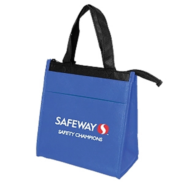 Bag, recycled non woven poly 90+gsm. Lead-free foil interior.... from ASI 40544 Binaco / Binaline