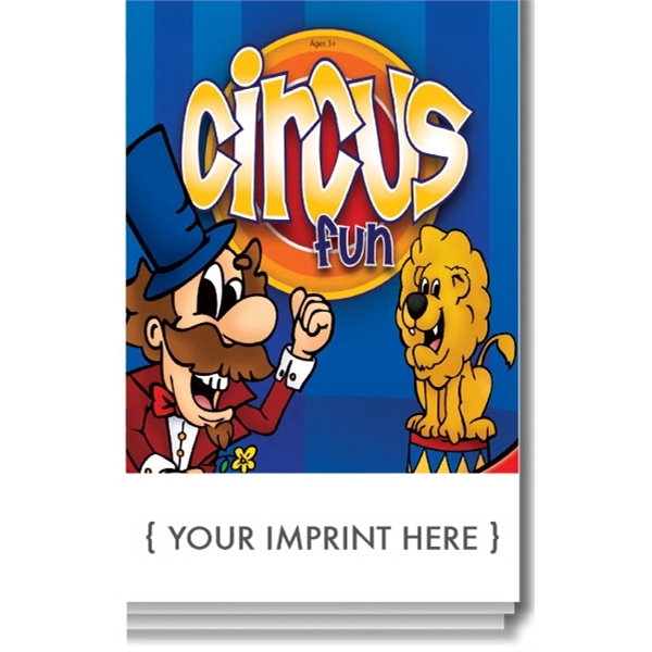 Circus Fun activity pad with games and activities.... from ASI 45815 Coloring Book Solutions / Coloring Book Solutions™