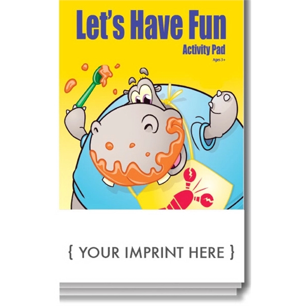 Lets Have Fun Activity Pad. Games and activities for kids.... from ASI 45815 Coloring Book Solutions / Coloring Book Solutions™