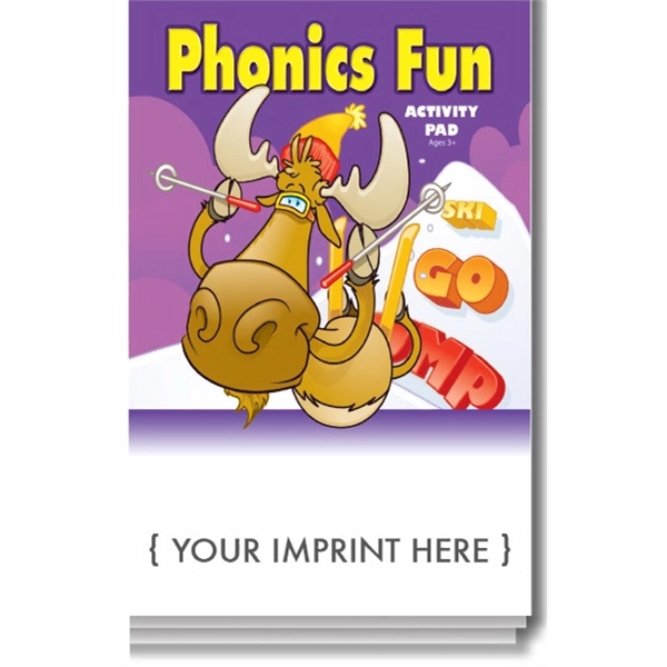 Phonics Fun Activity Pad. Fun games and activities for kids.... from ASI 45815 Coloring Book Solutions / Coloring Book Solutions™