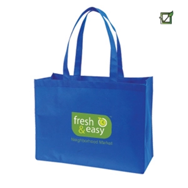 Light non-woven tote made from 100g non-woven polypropylene.... from ASI 40544 Binaco / Binaline