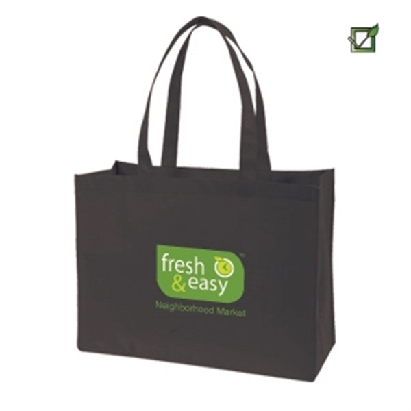 Light non-woven tote made from 100g non-woven polypropylene.... from ASI 40544 Binaco / Binaline