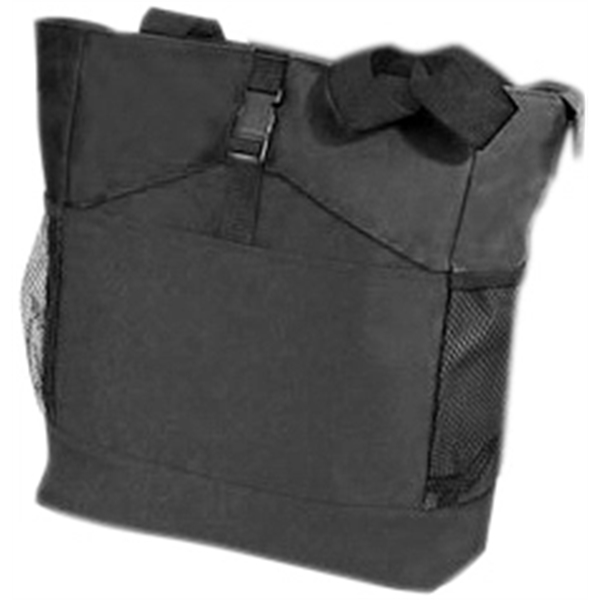 Conference tote bag made of 600 denier polyester.... from ASI 40544 Binaco / Binaline