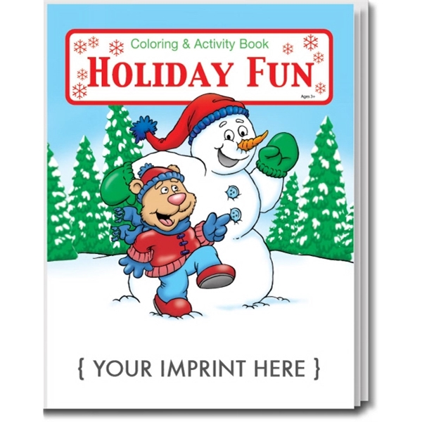 Holiday Fun Coloring and activity book.... from ASI 45815 Coloring Book Solutions / Coloring Book Solutions™