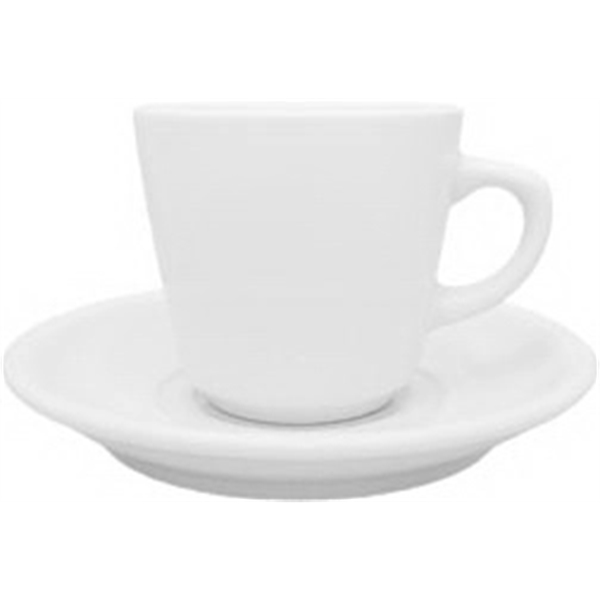 Saucer to fit 7oz Short Restaurant Cup Colors Vitrified Stoneware. Blank... from ASI 80093 Pyrographics / Pyrographics Line