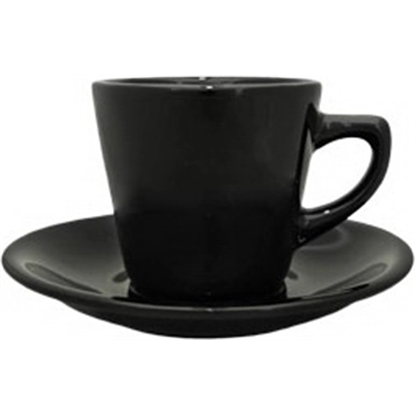 Saucer to fit 7oz Short Restaurant Cup Colors Vitrified Stoneware. Blank... from ASI 80093 Pyrographics / Pyrographics Line