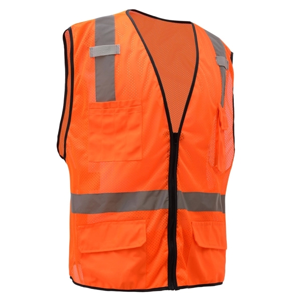 Premium class 2 mesh 6 pocket vest... from ASI 58492 GSS Safety LLC / GSS Safety