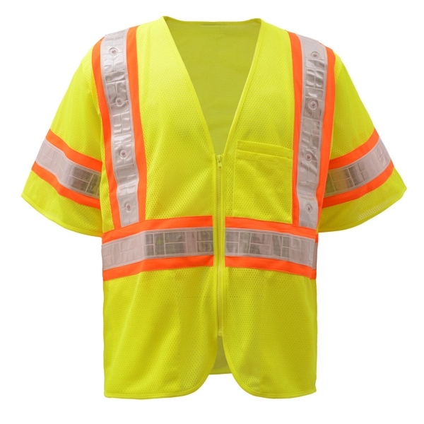 Class 2 LED Lights Safety Vest... from ASI 58492 GSS Safety LLC / GSS Safety