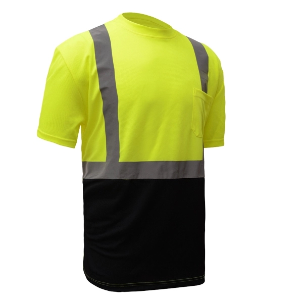 ANSI Class 2 t-shirt with black bottom.... from ASI 58492 GSS Safety LLC / GSS Safety
